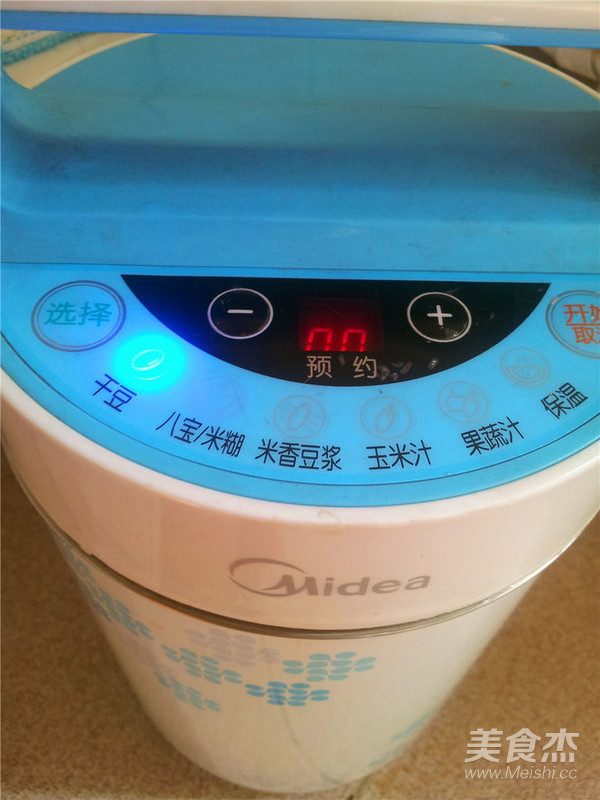 红枣黑豆浆的做法