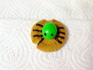 五彩万圣节蜘蛛饼干详细做法