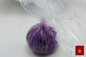 【玫瑰.紫薯茶巾】因为美味，请允许我花心！紫色的花心甜点