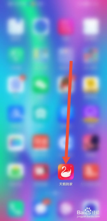 如何使用天鹅到家APP填写我的详细地址?
