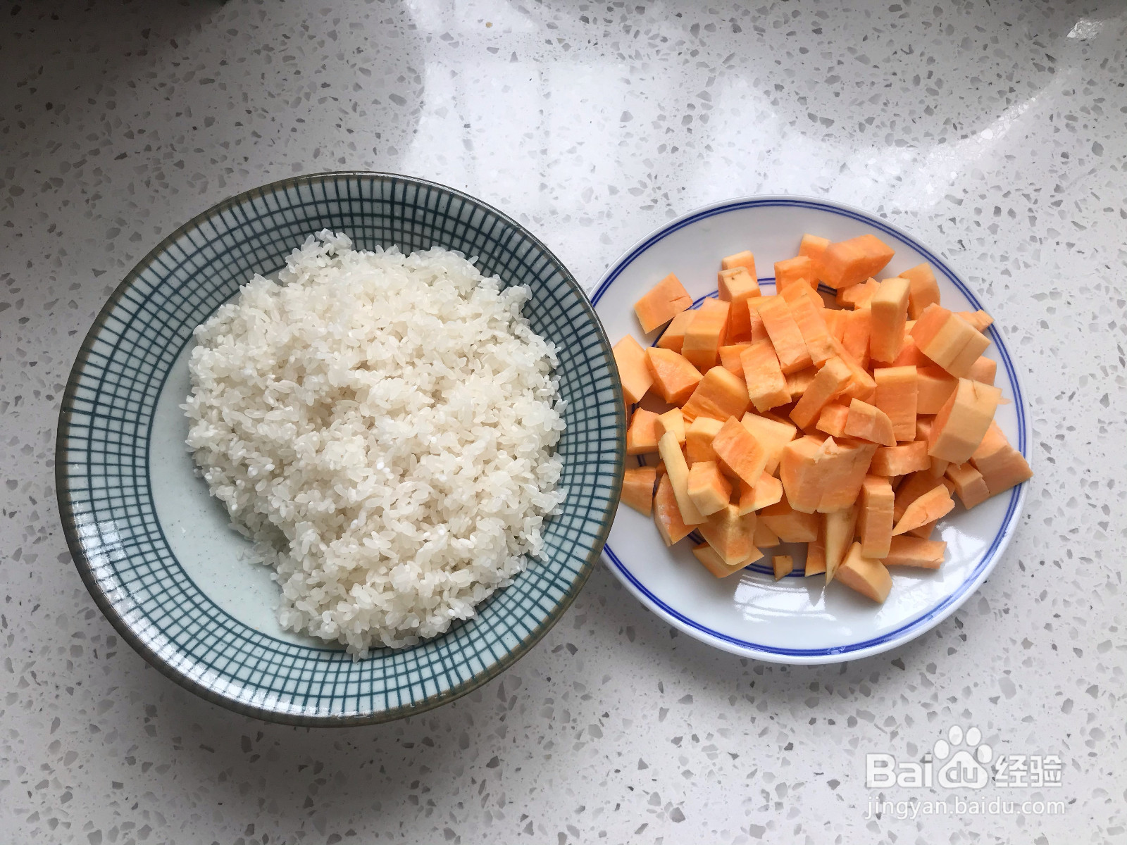 轻食低卡红薯米饭的做法