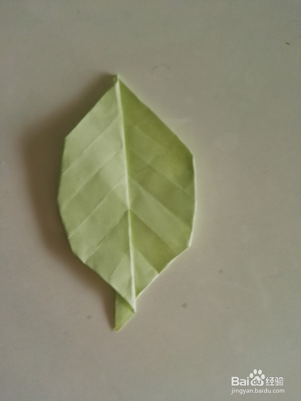 小清新树叶书签的折法