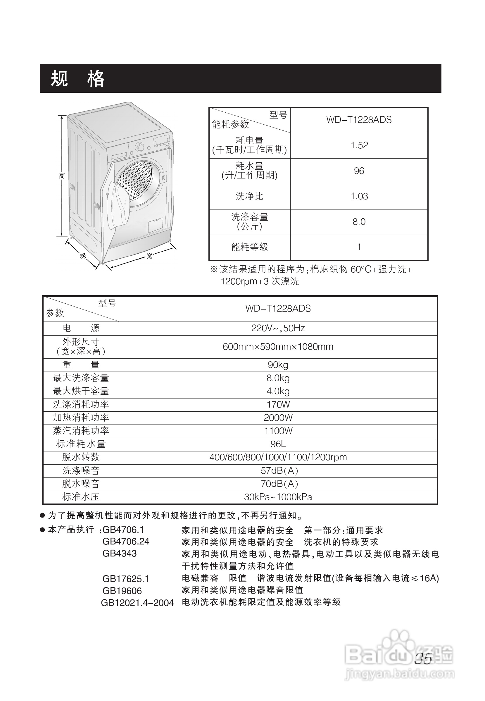 LG WD-T1228ADS洗衣机使用说明书:[4]