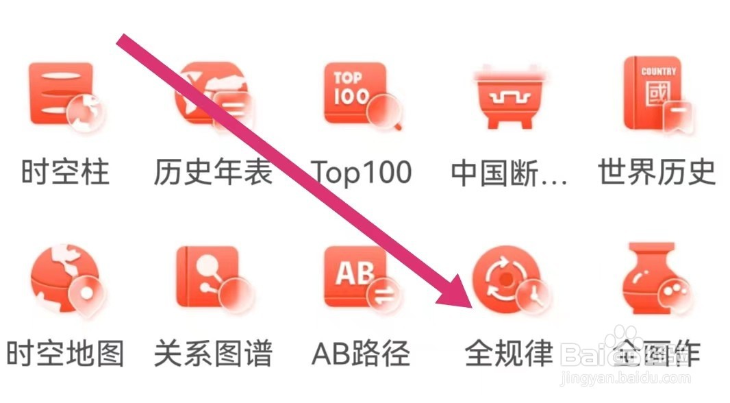 全知识APP如何查看全规律
