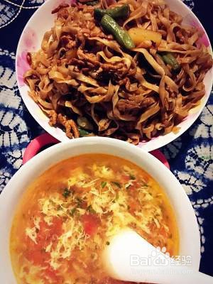 豆角焖面的做法