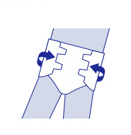 夜用尿片怎么用