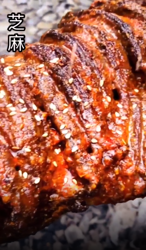 野外如何烤羊腿