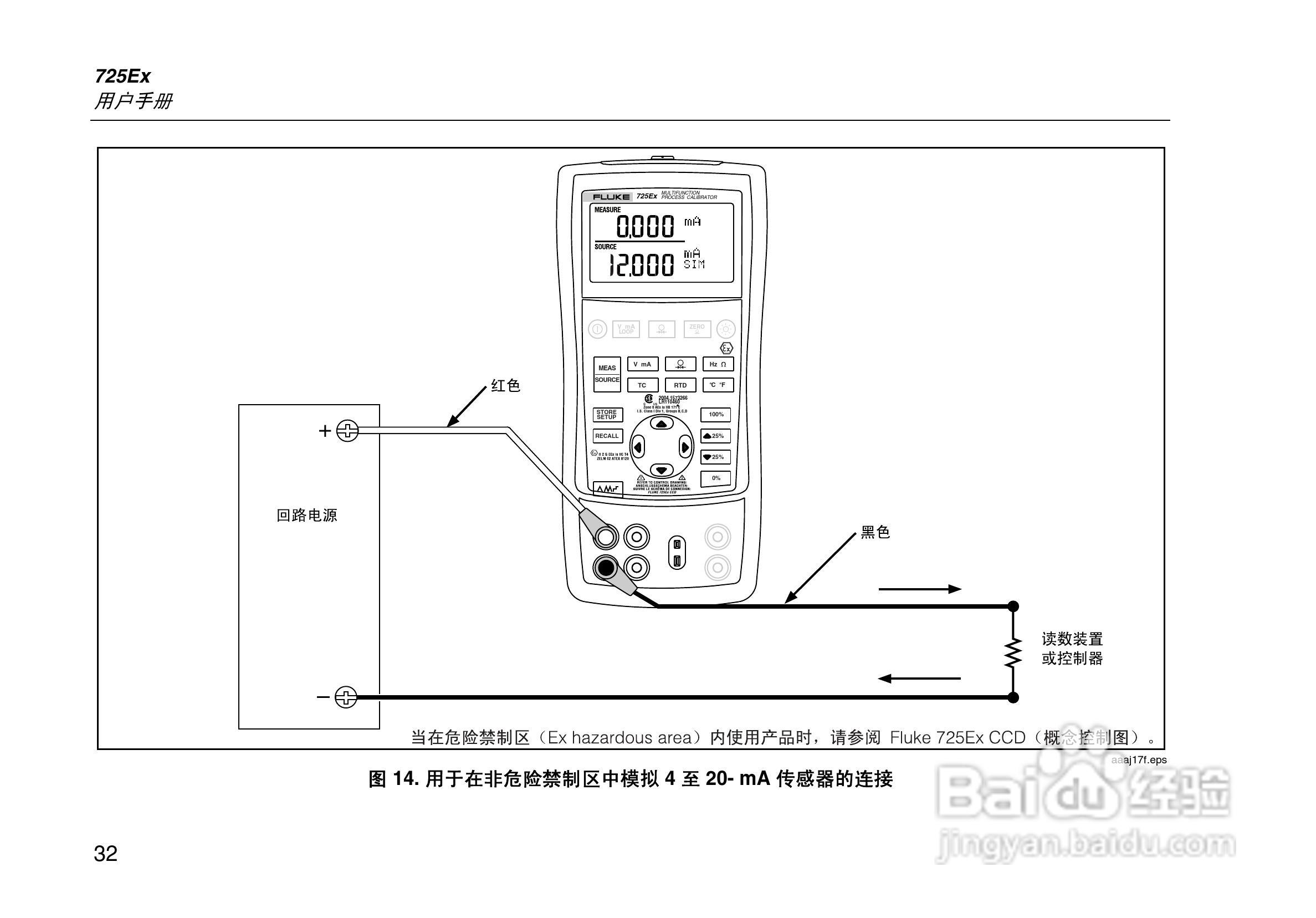 Fluke 725Ex 本安型多功能过程校准器说明书:[5]