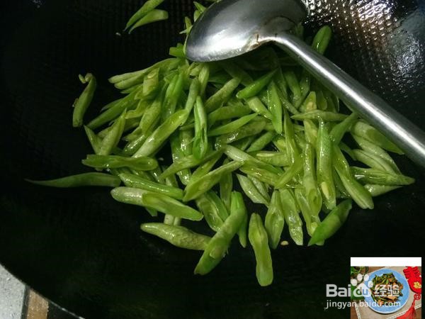 家常四季豆炒肉怎么做