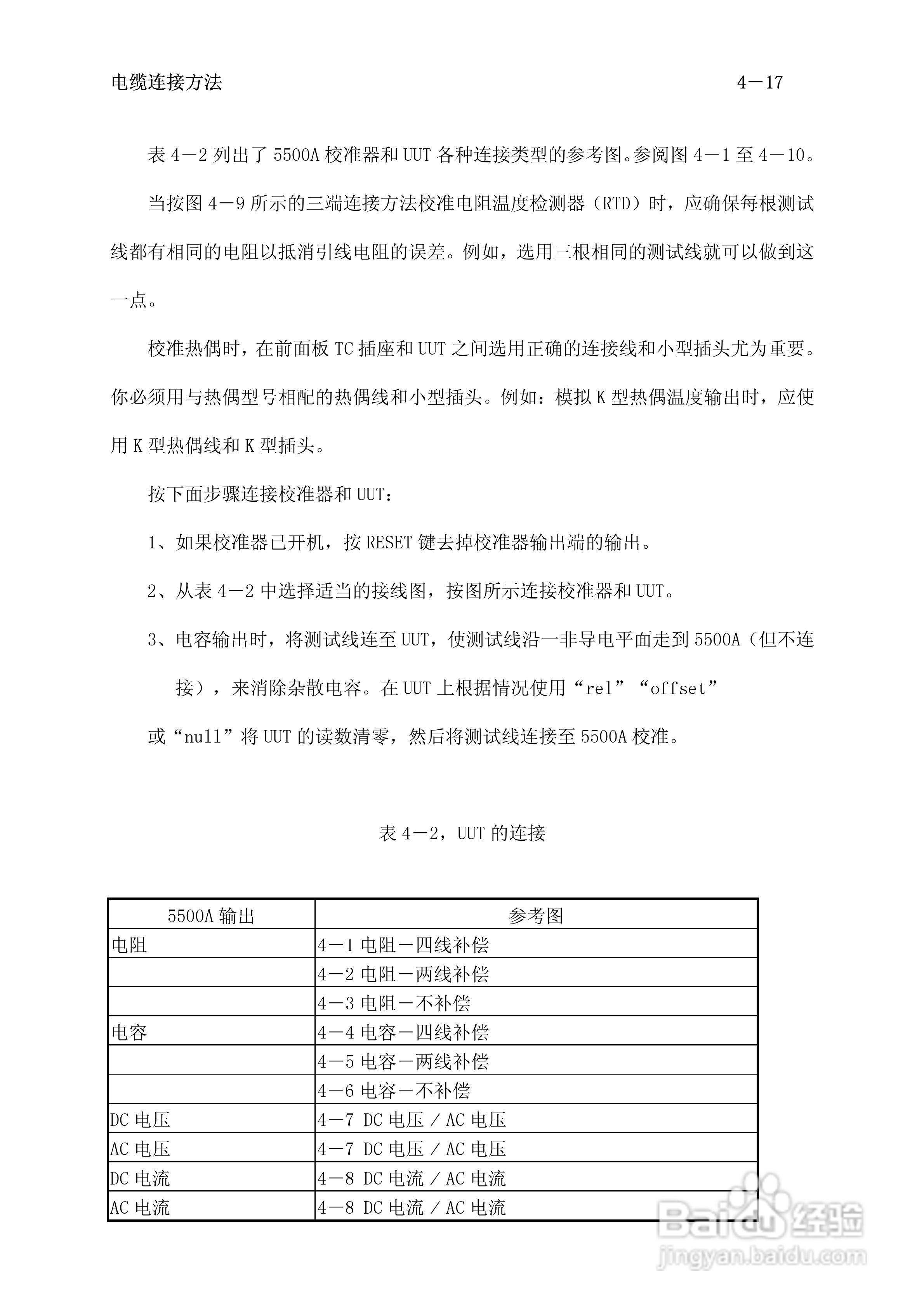 福禄克5500A校准器使用手册:[10]