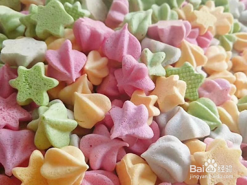 果蔬蛋清溶豆的做法