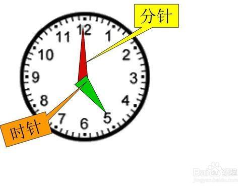 认识钟表的技巧顺口溜