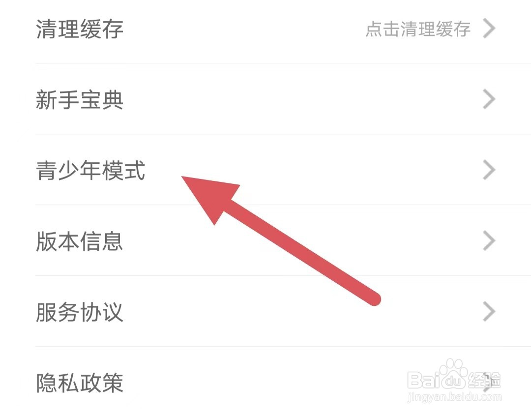 95星秀如何查看青少年模式？