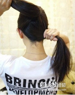 简单淑女范盘发教程