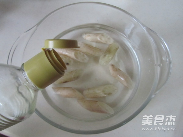 清炒藕带的做法