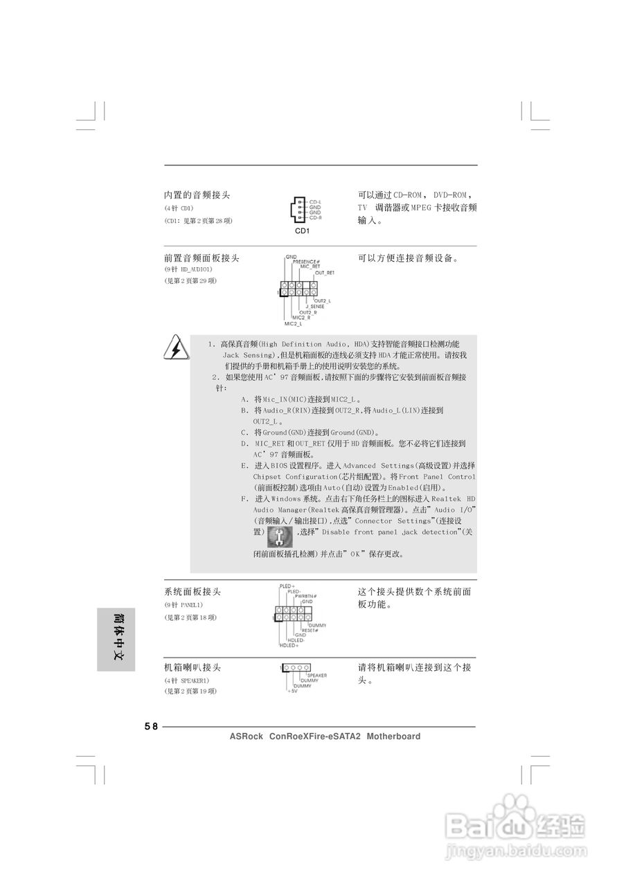 华擎ConRoeXFire-eSATA2型主板说明书:[6]