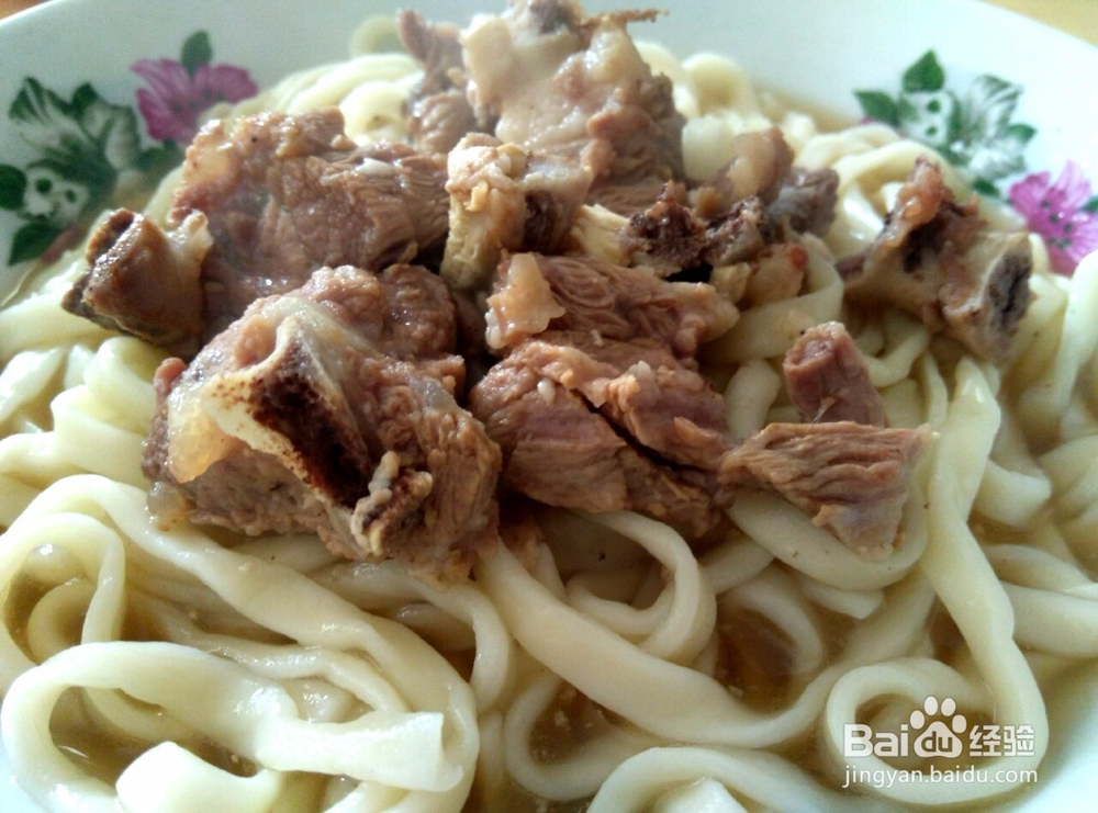 香葱小排面的做法