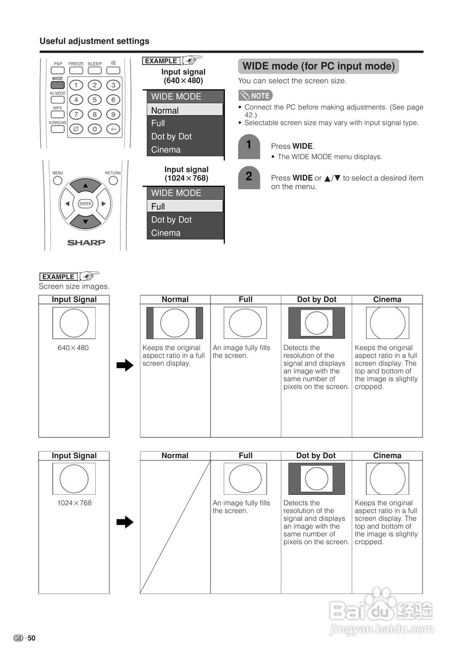 SHARP LC-60HV4H 液晶彩色电视机使用说明书:[6]