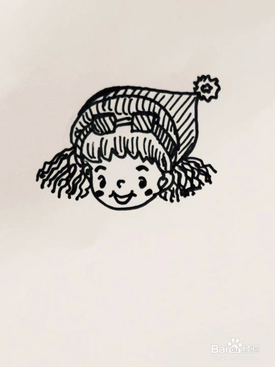 插画教程之如何画一个滑雪的女孩