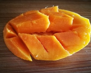 紫薯芒果布丁的做法