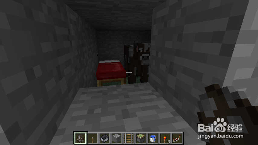 我的世界窒息床制作方法