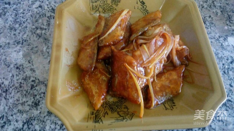 瓦块刀鱼的做法