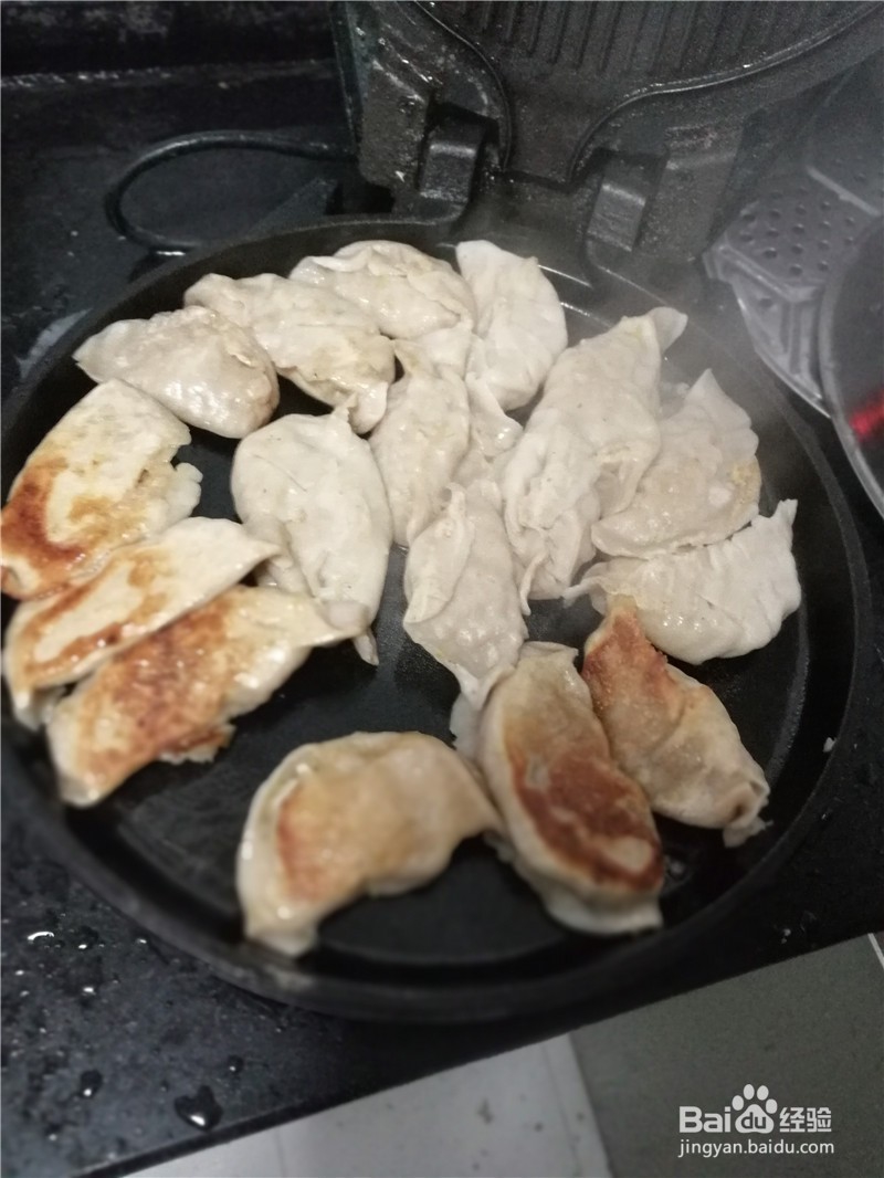 酸菜头道面煎饺