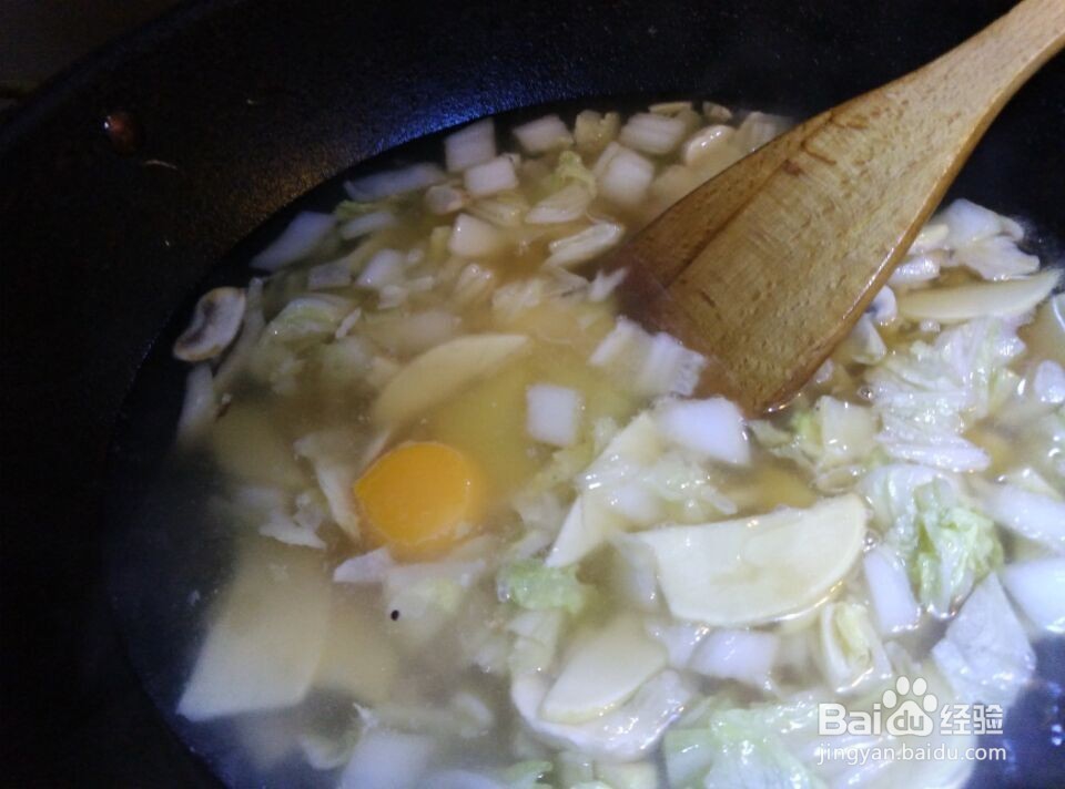 家常白菜冬笋面