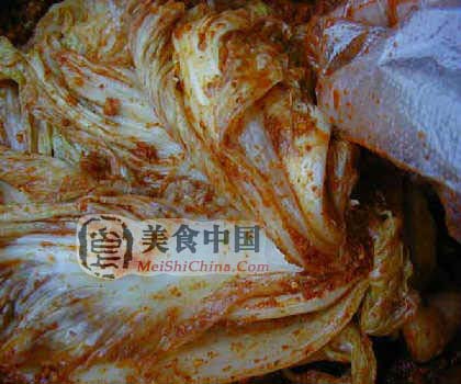 韩国辣白菜的制作方法