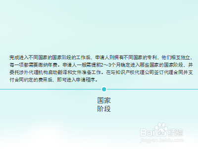 PCT专利申请流程