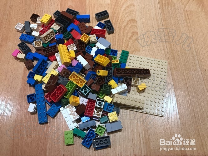 乐高做笔筒收纳盒