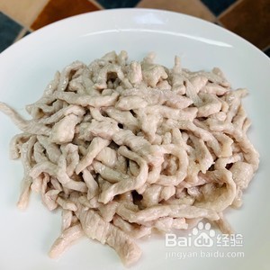 京酱肉丝的做法