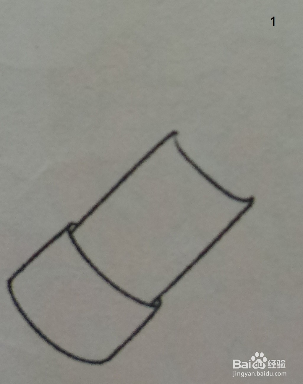 简笔画物品篇：大红色绘制口红的简笔画