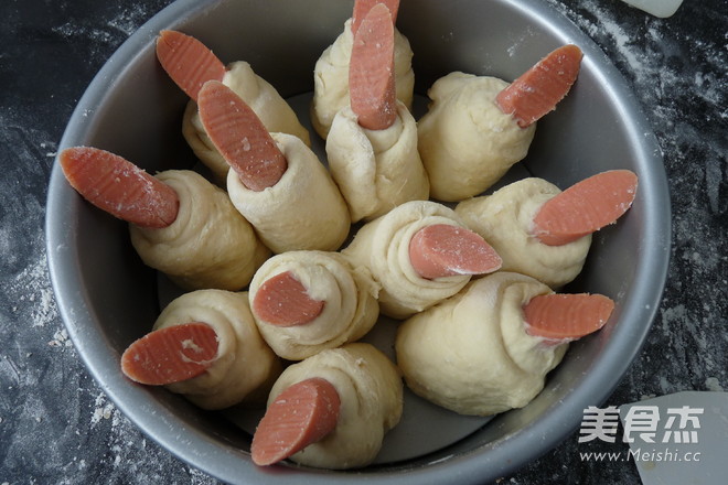 香肠奶酪包的做法