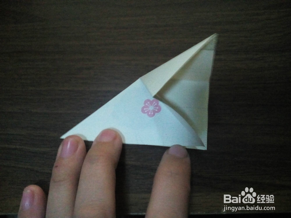 手工折纸之爱心的折法：[3]