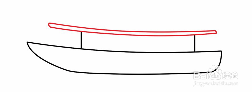 简笔画--如何画游船
