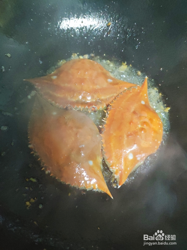 爽脆可口的梭子蟹炒年糕