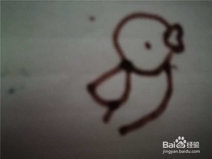 怎么样用简笔画画小鸟