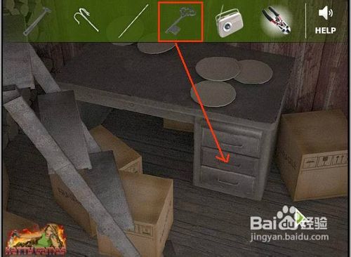 逃出老旧仓库攻略