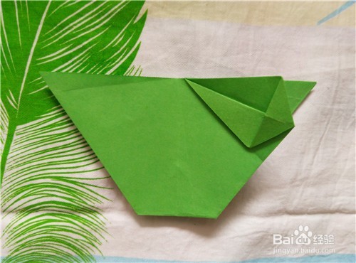 折纸----如何折叠立体喇叭花?