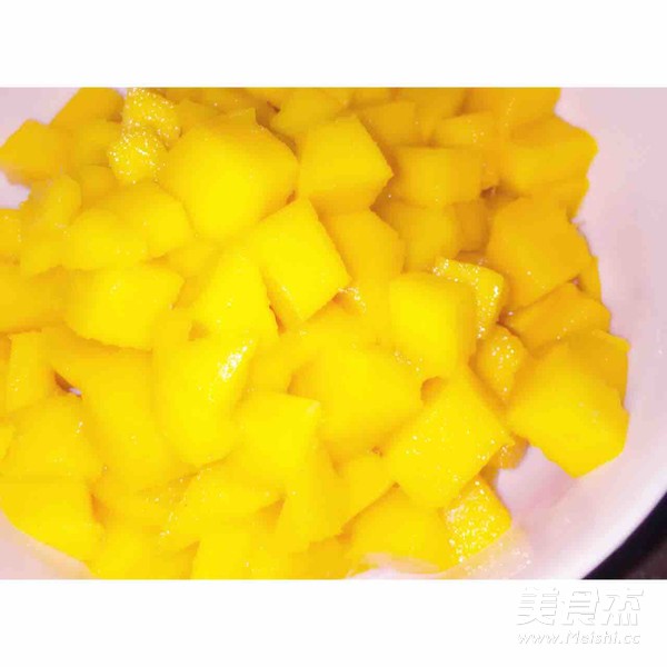 芒果西米露的做法