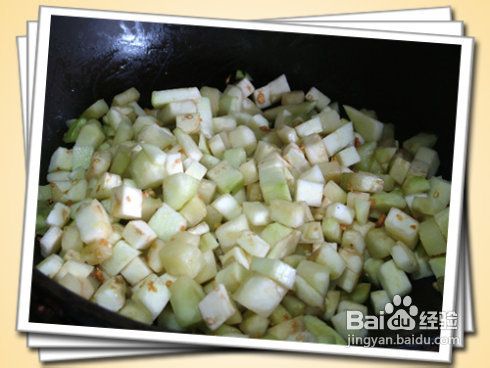 夏天好吃的面条——茄丁面