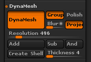怎么使用ZBrush中的Slice笔刷
