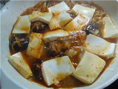 韩式泡菜豆腐锅