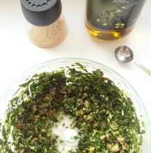 小米面油菜香菇包