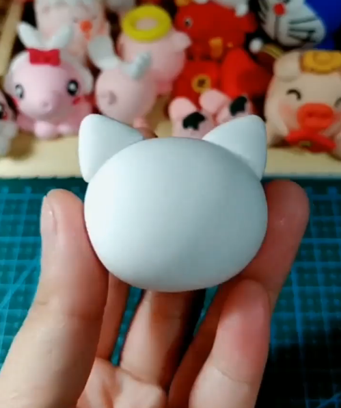 黏土HelloKitty怎么做 