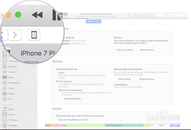 如何在macOS Mojave使用iTunes还原iPhone