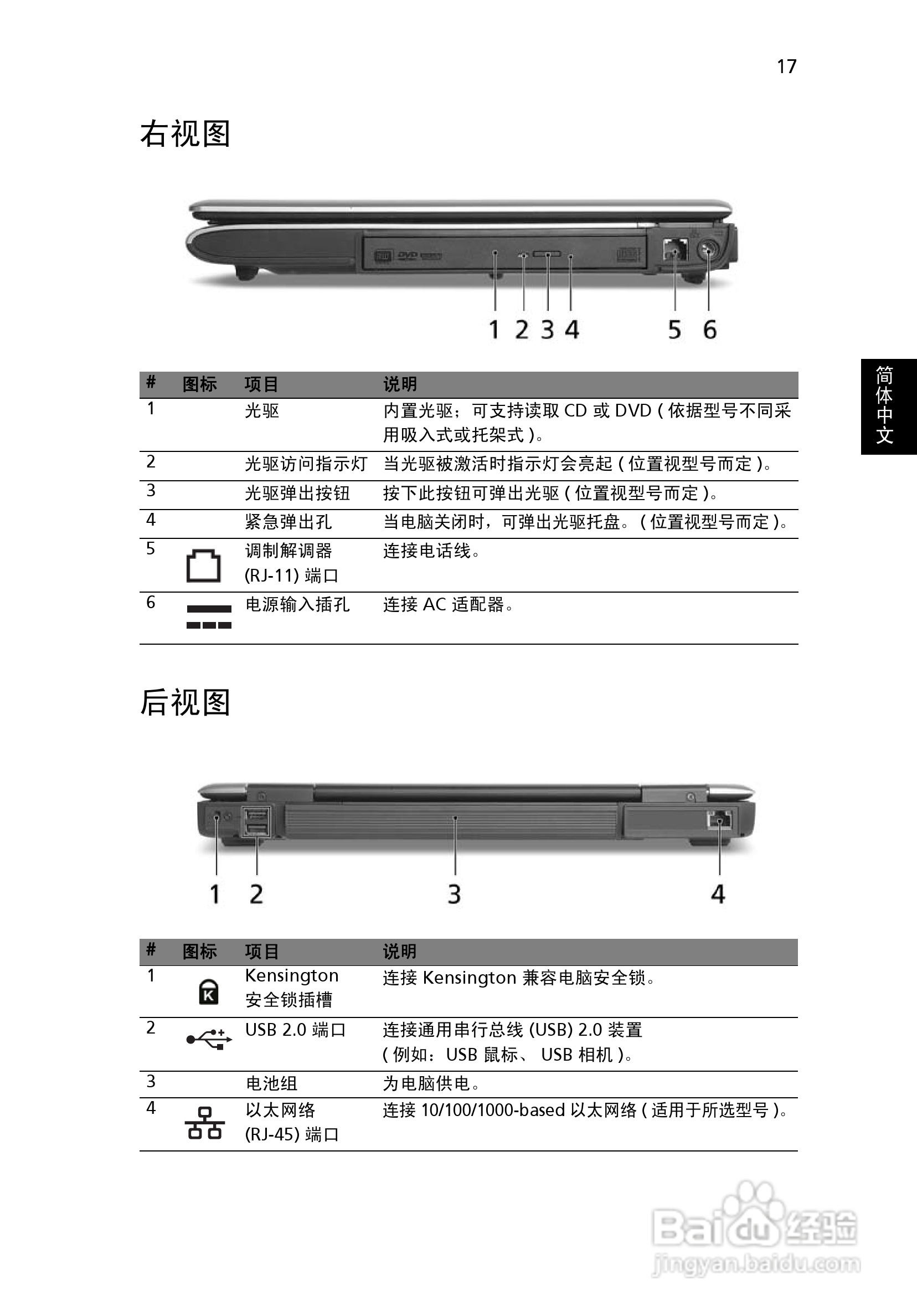 ACER宏基Aspire 5570笔记本说明书:[4]