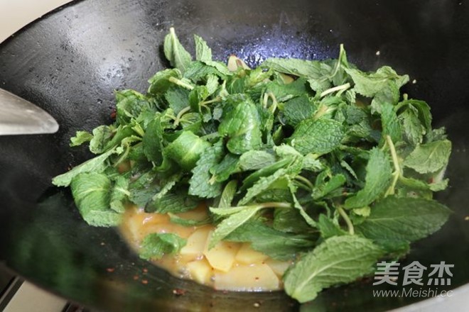 柠檬薄荷土豆浓汤