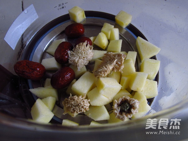 红枣苹果菊花茶